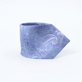 VIOLET BLUE PAISLEY FESTIVE TIE